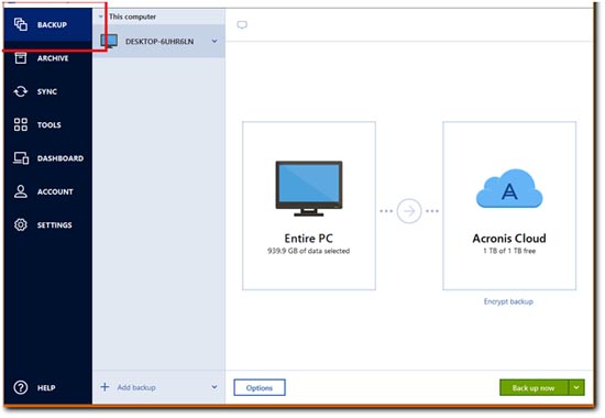 deactivate acronis true image 2018