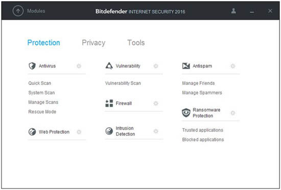 bitdefender 2016 screenshot