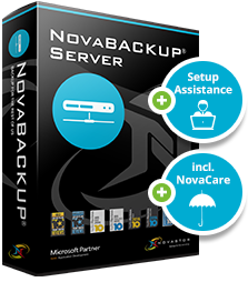 novaBACKUP 19 server box