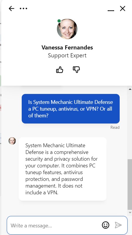iolo system mechanic customer support request 1