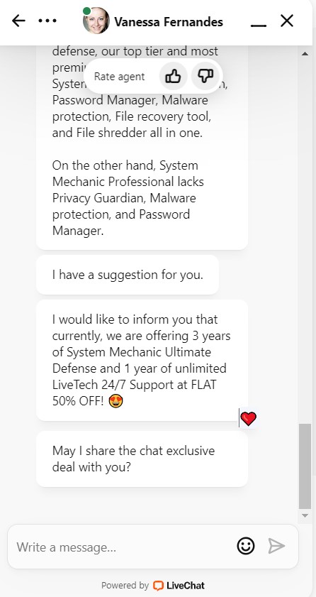 iolo system mechanic customer support request 5