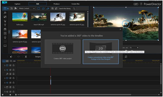 CyberLink PowerDirector Video Editing 360