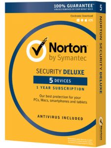 Norton 360 Deluxe box