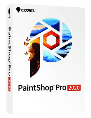 Corel PainthShop Pro 2020 box