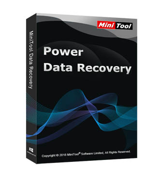 Minitool Power Data Recovery retail box