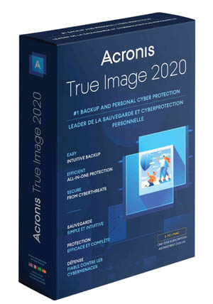 Acronis True Image 2020 box