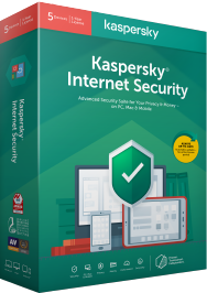 Kaspersky Internet Security 2020 box