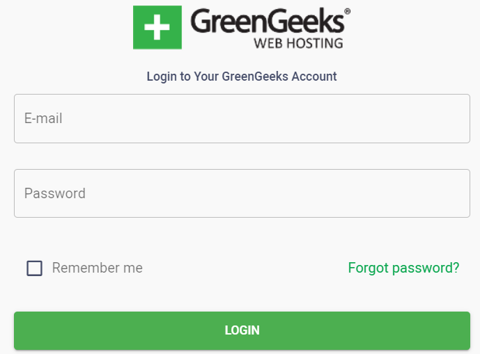 GreenGeeks tutorial step 5