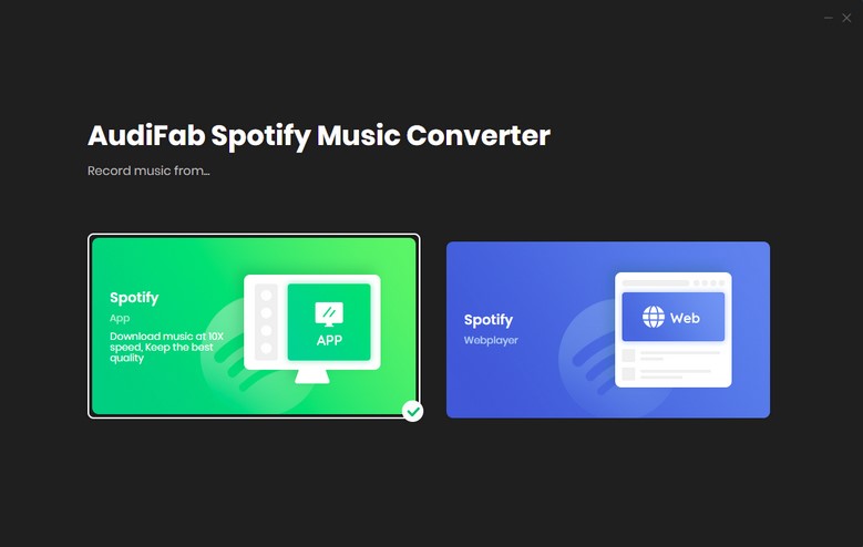 audifab spotify music converter record music destination