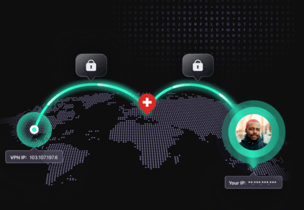 ProtonVPN hide IP screenshot