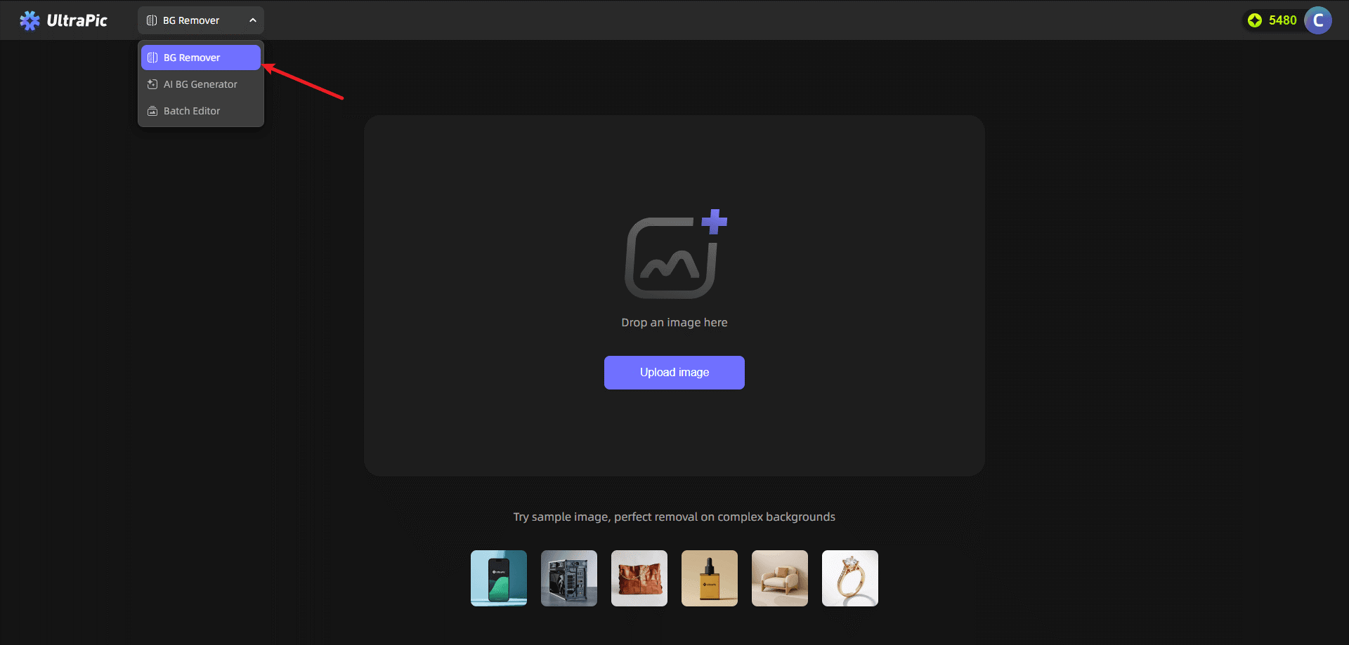 ultrapic bg remover screenshot 1